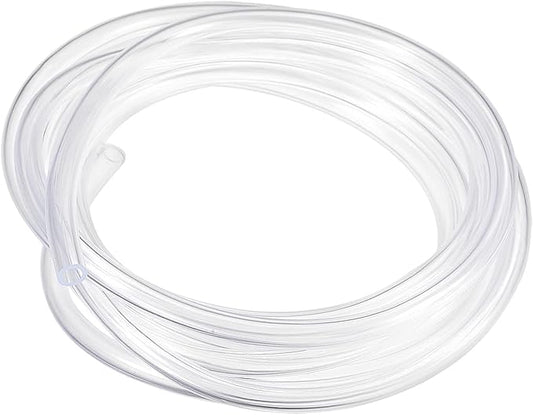 Clear Plastic PVC Tubing Flexible Vinyl Tube, [for Garden Irrigation Water Hose, Fish Tank, Aquarium] - 5mmx7mm/10ft(3meter)