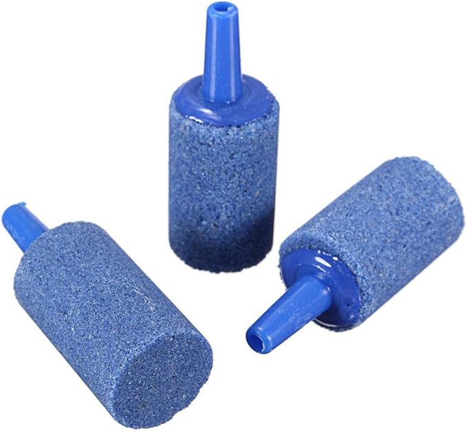 yueton Pack of 10 Cylinder Aquarium Bubble Air Stone Fish Tank Aerator