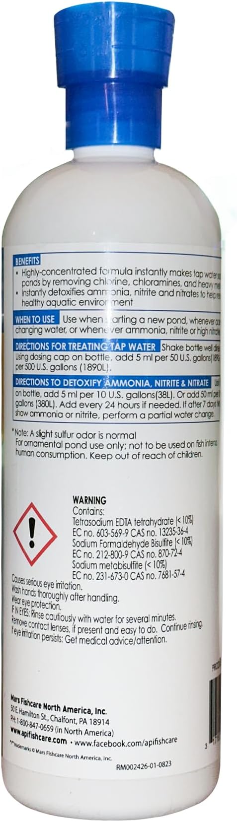 API Pond Aqua Essential Pond Water Conditioner 16-Ounce Bottle