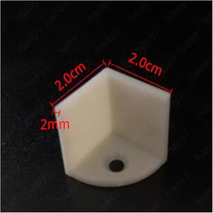 Thickened White Right-angle Bottom Corner Clip Fish Tank Glass Right-angle Fixed BUTTON TRANSPARENT