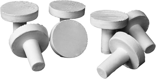 iQuatics 25 x 18mm Ceramic Standard Frag Plugs-SPS/Lps/Zoa/Soft Coral