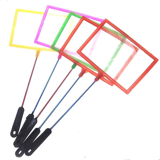 Baby Brine Shrimp Net Artemia Copepod Sieve for Scoop Out Artemia Eggs Random Color(Square 5 Pieces)