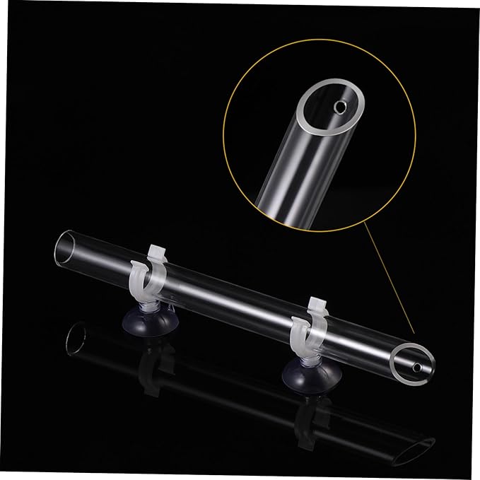 POPETPOP Shrimp and Dish with 2pcs Cups - Clear Acrylic Assembled Shrimp Feeder Tray for Fish Tank Aquarium Shrimp