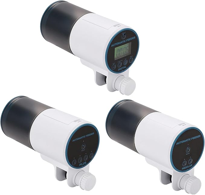 Automatic Aquariums Fish Feeder Food Dispenser with Timer and Adjustable Modes for Home and Use