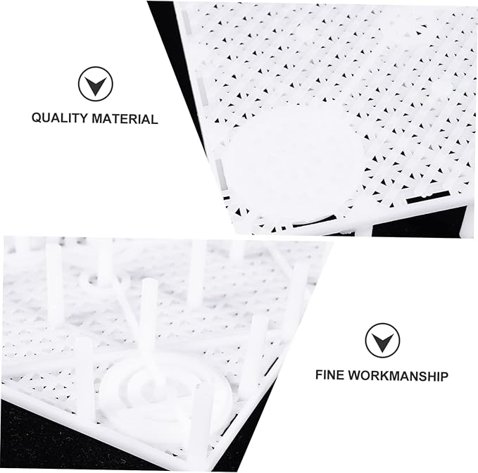 BESPORTBLE 10pcs Aquarium Filtering Plates Durable Sand Dividing Boards for Fish Tank Isolation Multi Design for Enhanced Water Permeability Easy DIY Setup for Optimal Aquascaping
