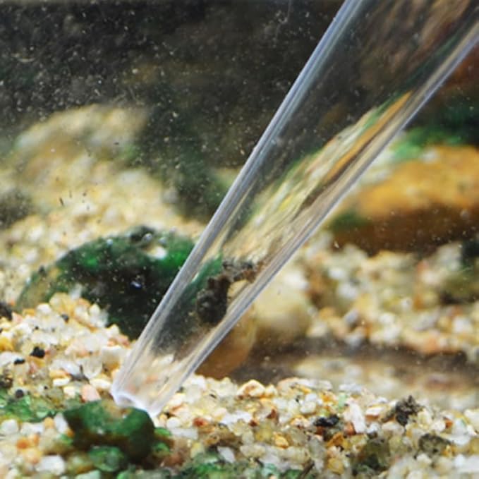 POPETPOP Aquarium Tool 50ml Manual Fish Tank Pipette Moss for Water Change Tank Maintenance