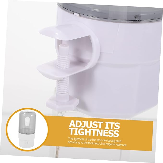 Automatic Fish Feeder Feeding Port Transparent Design for Easy Monitoring for Small Aquariums and Tanks Functionality for Convenient Feeding
