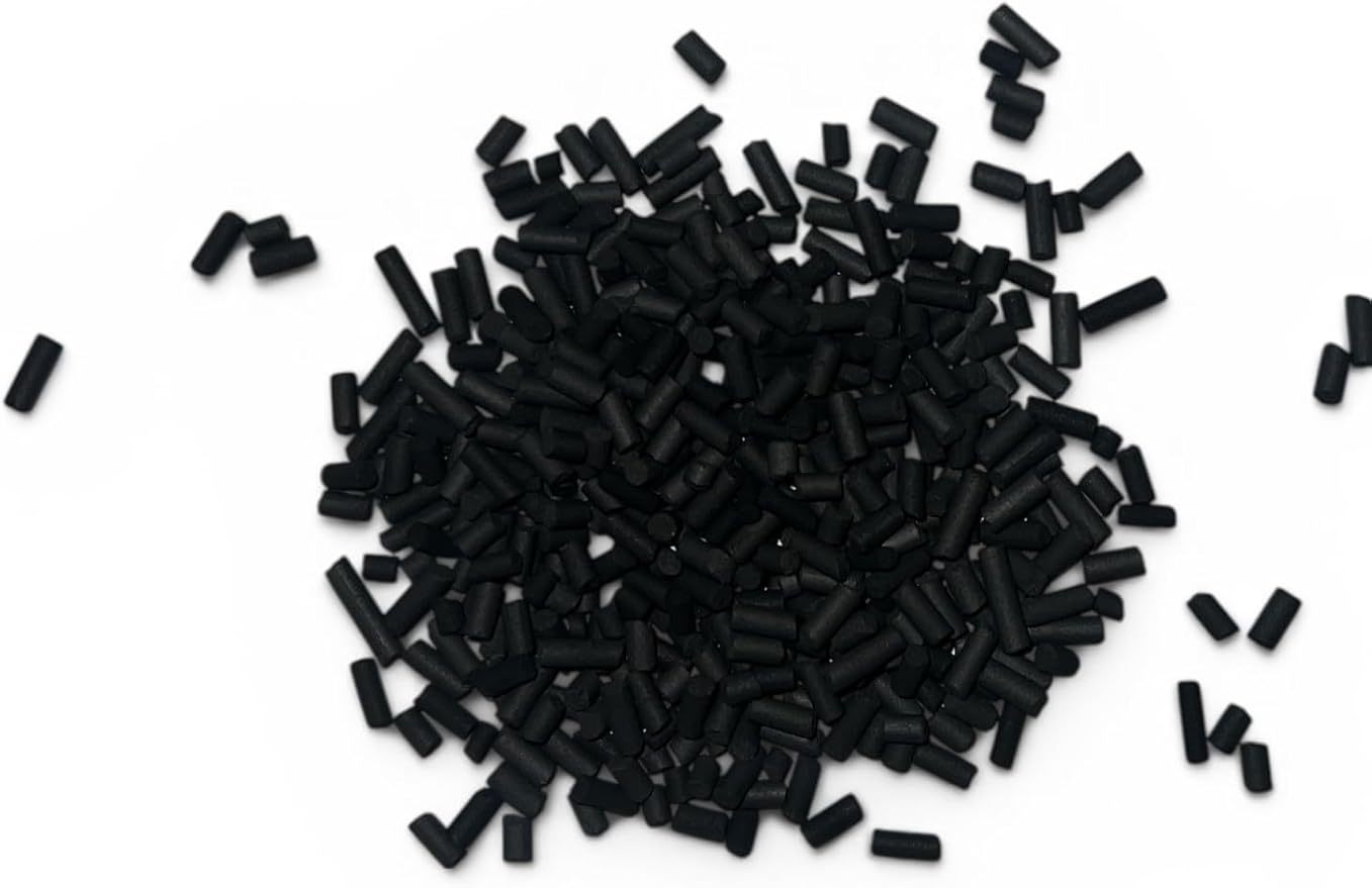 IPW Industries, Inc. | 4 lbs Activated Charcoal Pellets for Aquarium, Water Purification for Fish Tank, Koi Reef and Carbon Filter for Aquarium System