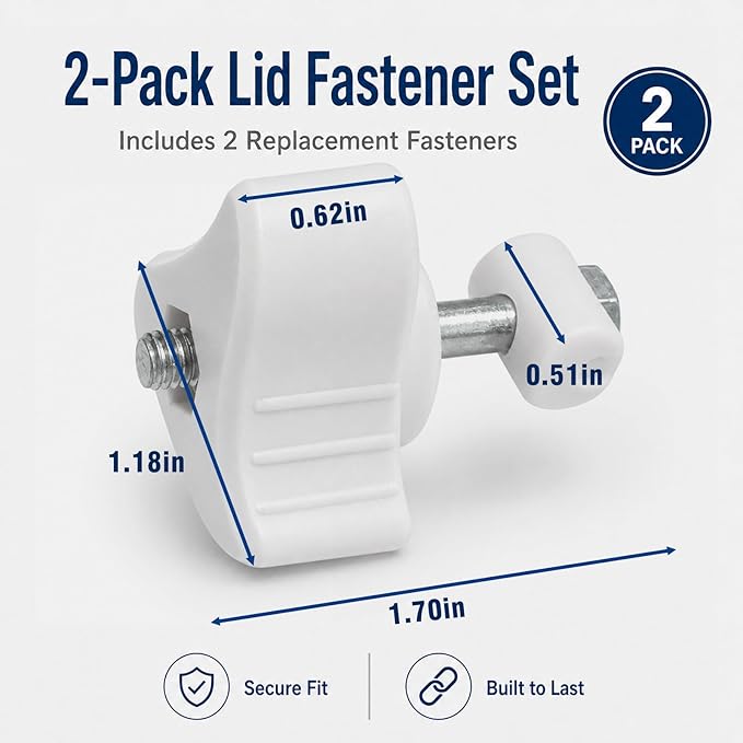 Lid Fastener Replacement Part Compatible with Fluval FX2 FX4 FX5 FX6 Canister Filters Fasteners