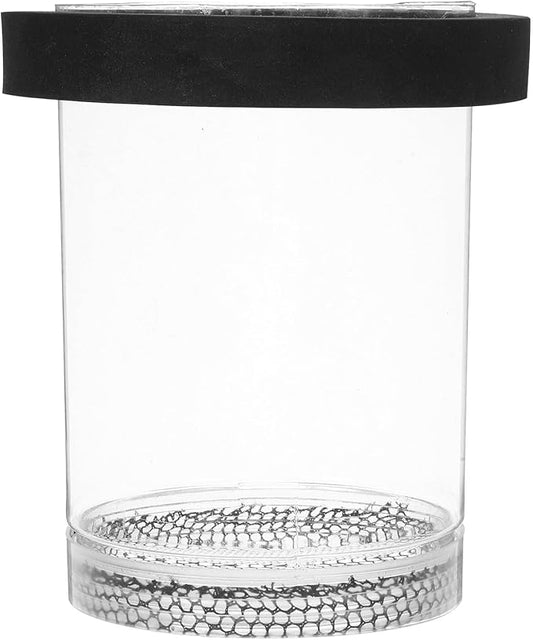 Ipetboom Floating Fish Breeding Box for Aquarium Tank - Plastic Hatching Box with Mesh Net for Baby, 5.9 X 3.9 X 3.9 in