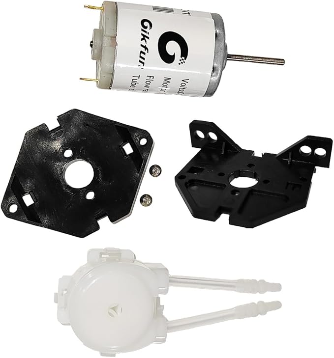 Gikfun 12V Peristaltic Liquid Pump Dosing Pump with Replacement for Aquarium Lab Analytical DIY EK1978 (1pcs)