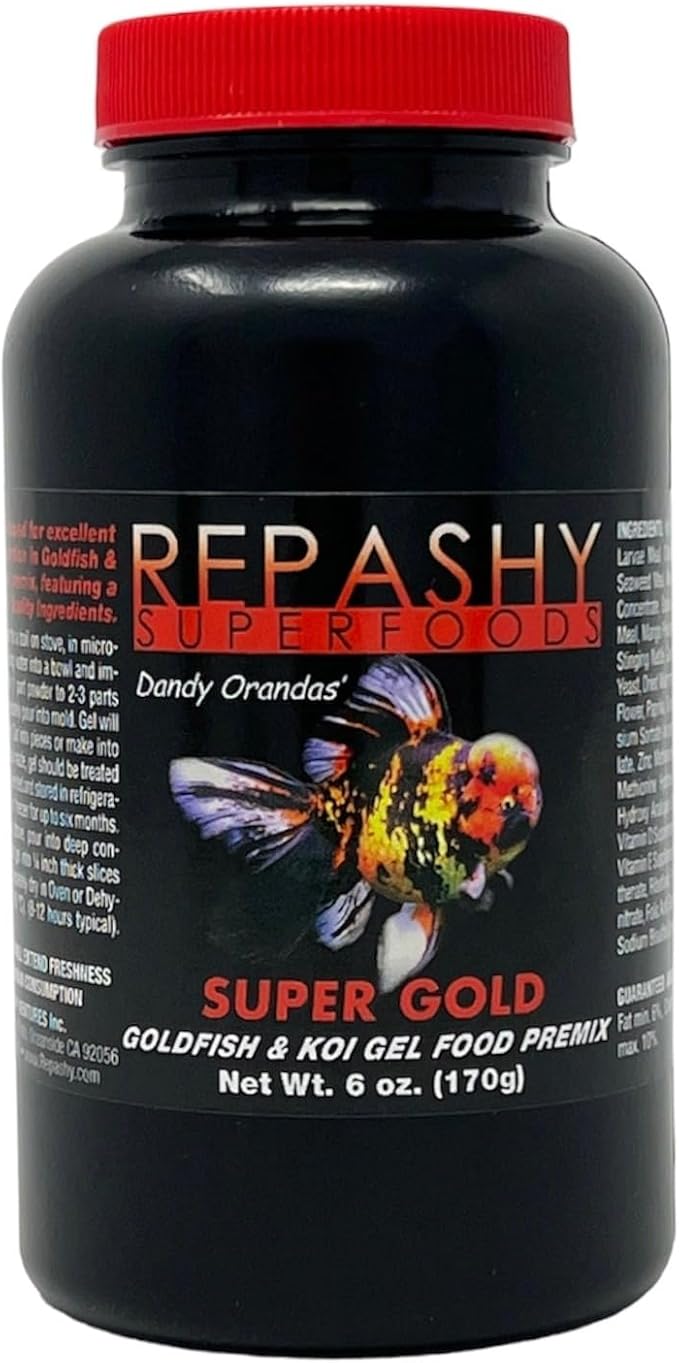 Repashy SuperFoods Super Gold Fish Food 6 oz Jar