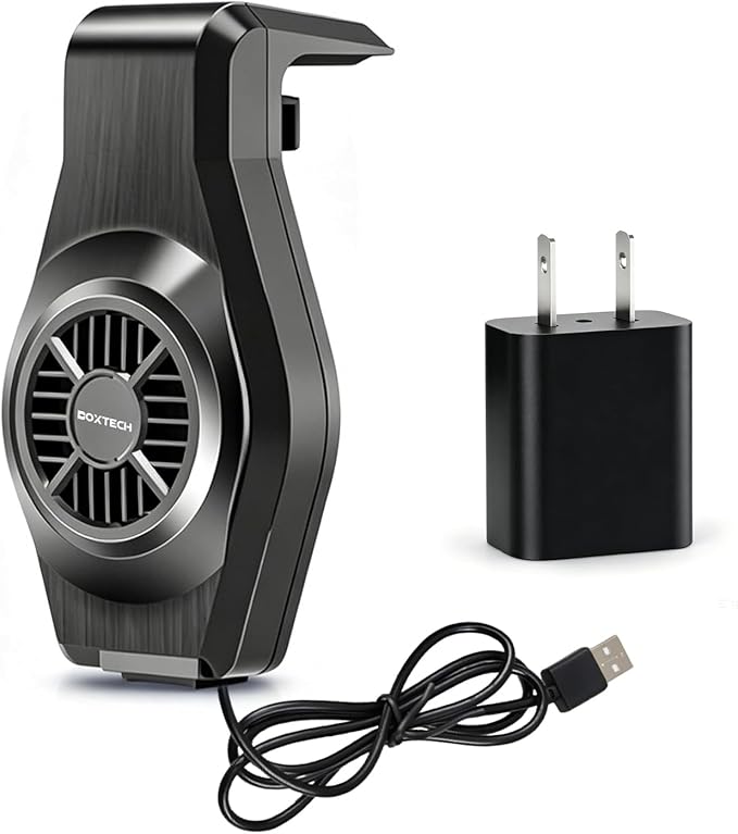 UPETTOOLS Fish Tank Chillers Fan, Small Aquarium Cooling Fan Cold Wind Chiller Adjustable Speed for Shrimp Coral Tropical and Sea Fish Tank（3-7Gal）