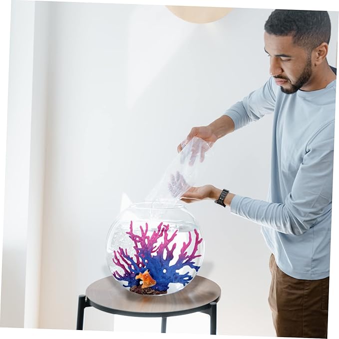 Resin Coral Aquarium Decor Artificial Fish Tank for Aquariums Aquatic Landscape Non- Resin