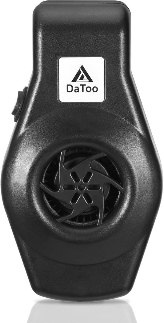 DaToo Mini Aquarium Chiller Small Fish Tank Fan Aquarium Cooling Fan 2-Level Speed Adjustable Aquarium Fan Quiet Aquarium Cooler with Wide Angle Wind Suitable for (1-6Gal) Fish Tank