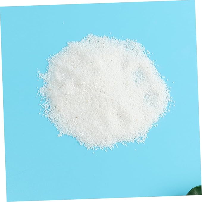 Fish Tank Bottom Sand 500g White Natural Quartz Sand for Aquarium Vase Wedding Decor