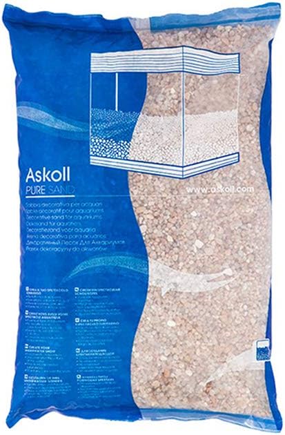 Askoll Aa210002 Pure Sand Midnight Black Fine Sand for Aquarium Background