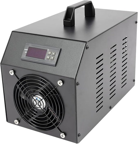 200W Aquarium Chiller for Fish Tank, 15.85 Gal Water Chiller with Pump, Electronic Cooling for Hydroponics, Axolotl & Freshwater Tanks