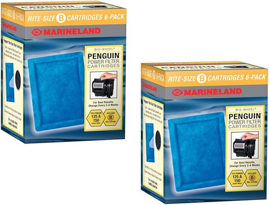 MarineLand Rite Size Aquarium Filter Cartridge Bundles (Rite Size B 12pk)