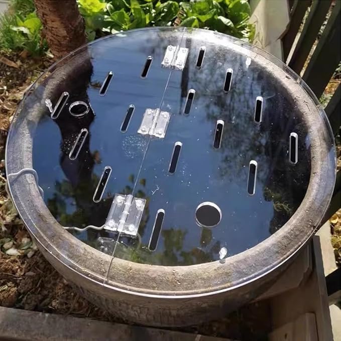 Acrylic Fish Tank Lid with Flip-Top, Perfect Aquarium Cover for Fish & Reptiles, Easy Access for Freshwater & Saltwater Aquariums, Durable & Stylish Design
