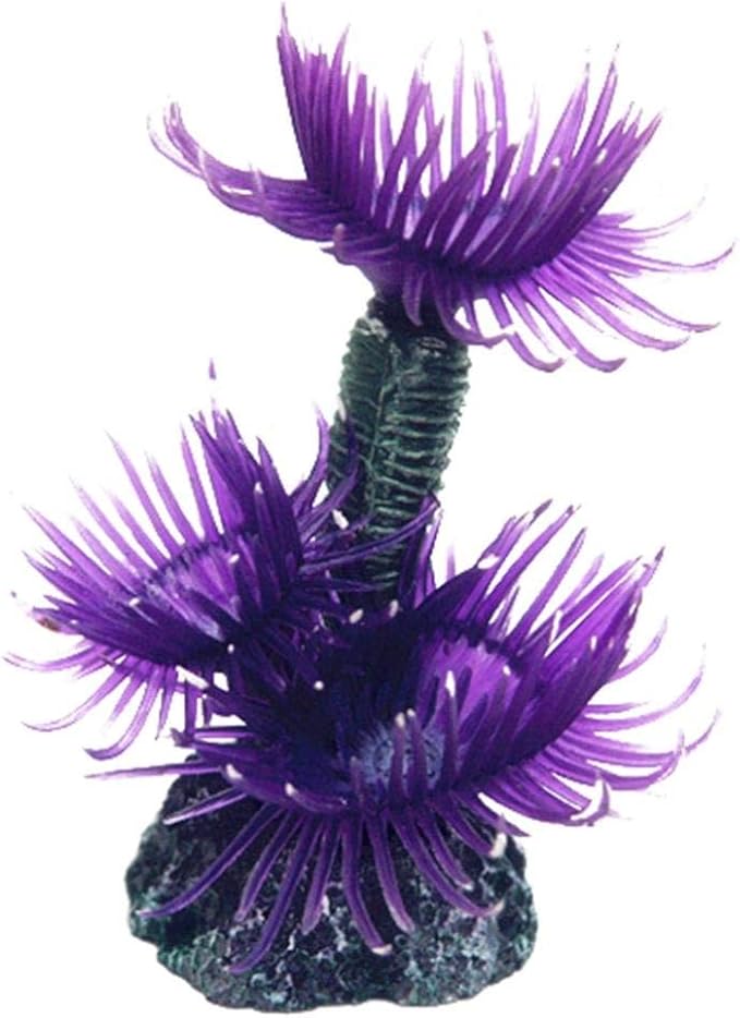 Fish Tank Artificial Coral Simulation Decoration Aquarium Landscape Ornament - BlueUseful and Professional