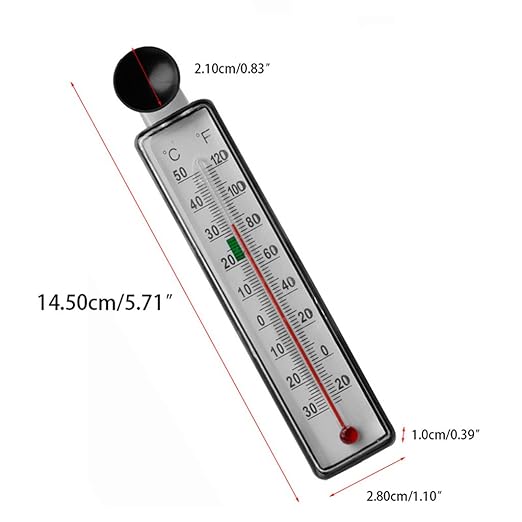 Aquarium Digital Fish for Thermometers Large Numbers Messy Wires Suck Inside of Terrariu