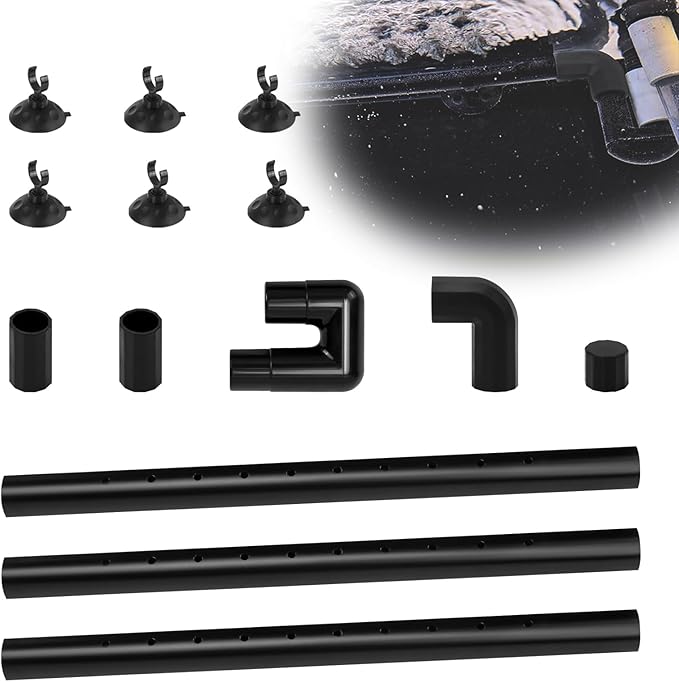 Aquarium FX Spray Bar Kit for Fluval FX2, FX4, FX5, FX6 Canister Filter Aquarium Filter Water Aeration Accessories/Water Dispersion Bar Replacement Parts - Contains 20 Pcs