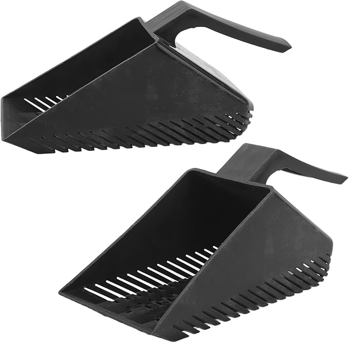 HEEPDD à Robuste Pour Aquarium Sand Shovel, Gravel Cleaner, 8.66 X 4.33 X 3.15in for Aquariums and Gardens à Robuste Pour Aquarium Sand Shovel, Plastic Nan Supplies