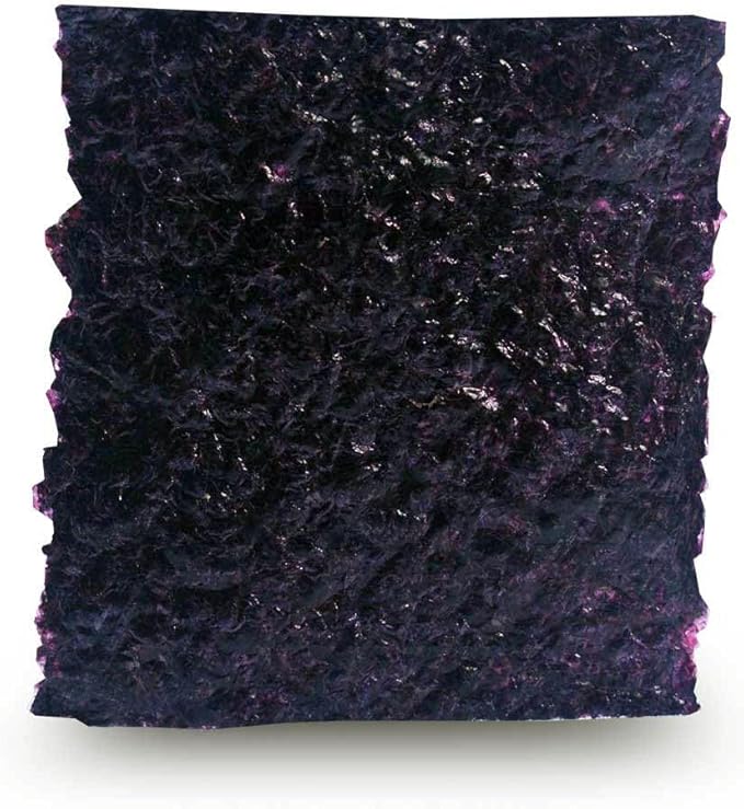 San Francisco Bay Brand Purple Marine Algae Seaweed Salad - Nutritious Fish Food for Herbivorous & Omnivorous Marine & Freshwater Fish - Promote Growth, Support Color - 16 Mini Sheets, 0.4 oz (11g)
