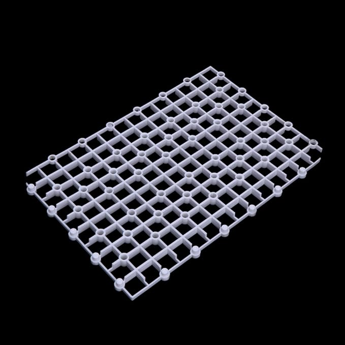 Aquarium Divider Tray Isolation Plate Grid Board Fish for Tank Dividers for Mix Breeding 10in X7in Bottom Filter Heater Light Thermometers Gravel Sand Decorations Decorations