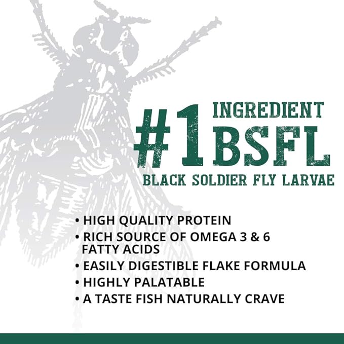 Fluval Bug Bites Fish Food with Spirulina, Flakes for Small to Medium Sized Fish, 1.59 oz., A7355