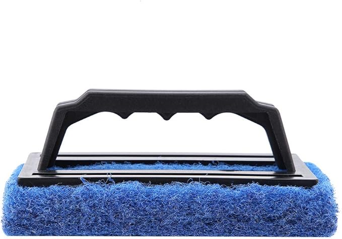 Fish Tank Cleaner Algae Glass Cleaner Fish Tank Brush Aquarium Cleaning Tools, Glass Algae Scraper Cleaner Aquarium Cleaning Fish Tank Scrubber for Glass, to Clean Aquatic Plants/Algae/Gravel