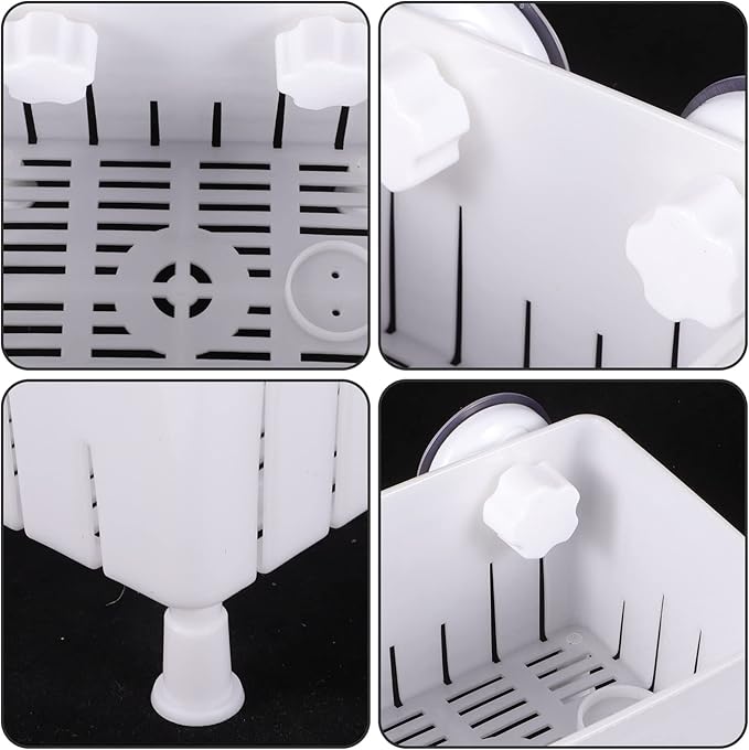 Ipetboom 1set Fish Breeder Box Tortoise Isolation Container Fish Hatching Box Feeding Trough Multi-Functional Aquarium Breeding