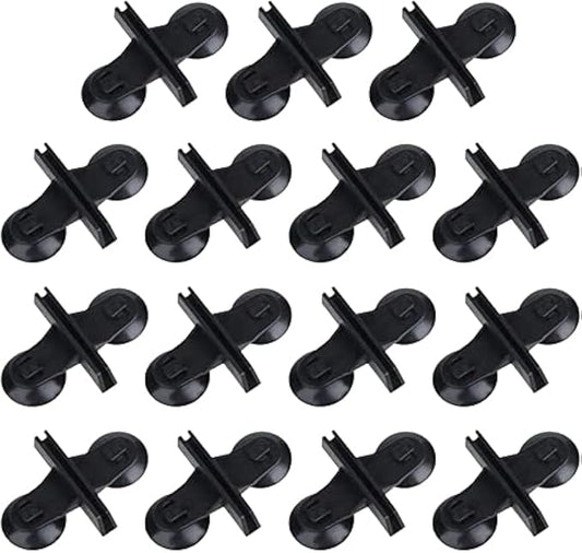 POPETPOP Glass Isolate 15pcs Sucker Suction Cups for Glass Tank Divider Glass Suction Cup Fish Tank Suction Cup Glass Suction Cup Partition Clip Aquarium Mm Thickness