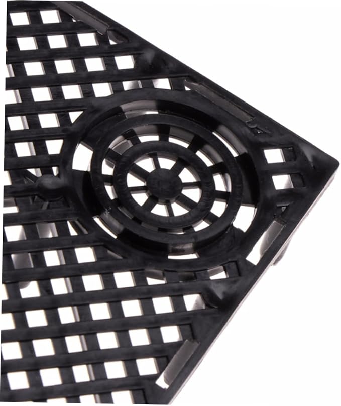BESPORTBLE 20 Pcs Bottom Plate Fish Tank Bottom Aquarium Egg Crate Fish Tank with Divider Clapboard Pump and Live Fish Grid