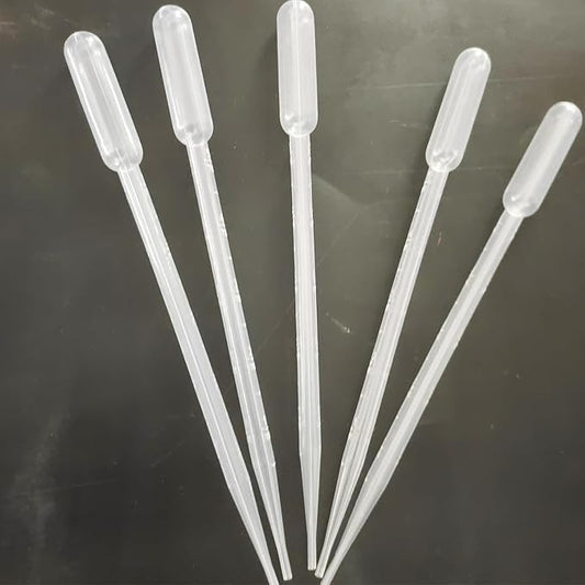 5 Pack Aquarium Test Dropper 5ml Baby Brine Shrimp Eggs Feeder Mini Fish Bowl Fish Feces Transfer Pipettes