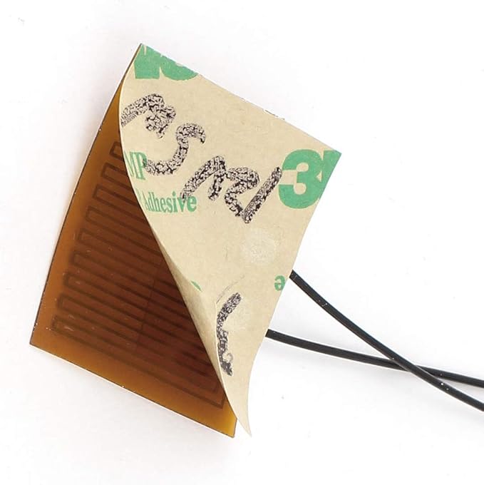 Aexit 12V 5W Fish & Aquatic Pets Polyimide Flexible Adhesive Thermo Foil Heater Aquarium Heaters Heating Film