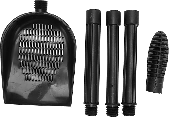 Fish Tank Filter Shovel, Detachable Aquarium Sand Shovel Garbage Safe PVC for Beach Sand