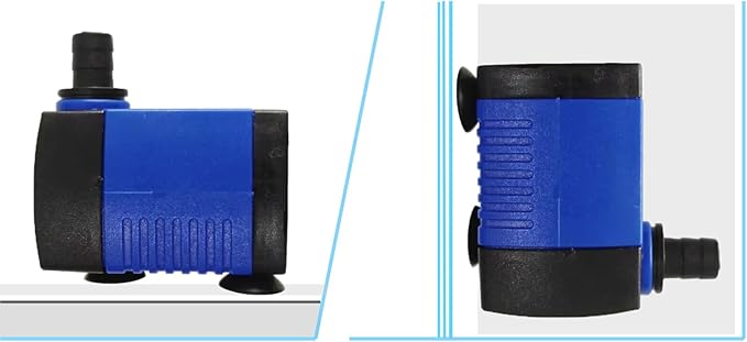 AQUANEAT Submersible Water Pump, 50GPH Fountain Pump, Small Water Pump, Aquarium Pump for Fish Tank, Outdoor Water Fountain, Hydroponics, Pond Filter Pump