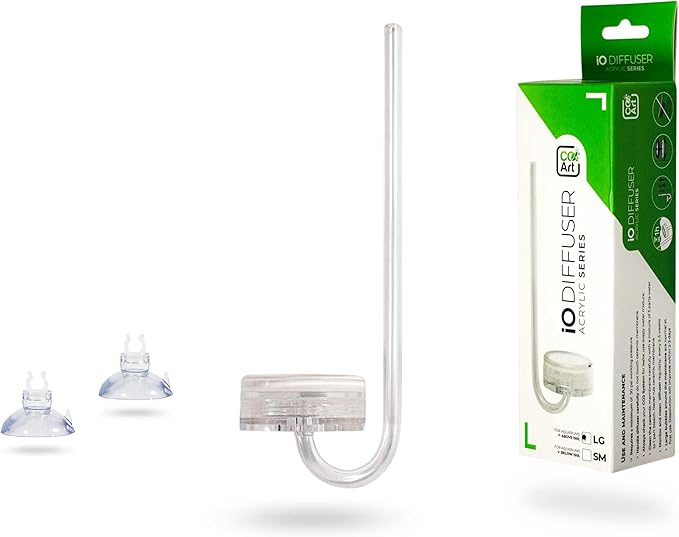 NIEUW IO-diffusor - serie acryl - in de tank CO2 Diffuser