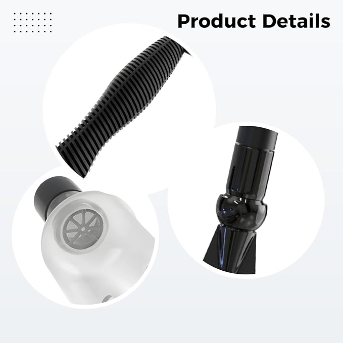 Electric Aquarium Water Changer, USB-Powered Automatic 2-in-1 Gravel Cleaner Sand Washer Debris Vacuum, Brushless Motor, Adjustable Pole, 4.9 Ft Drain Pipe