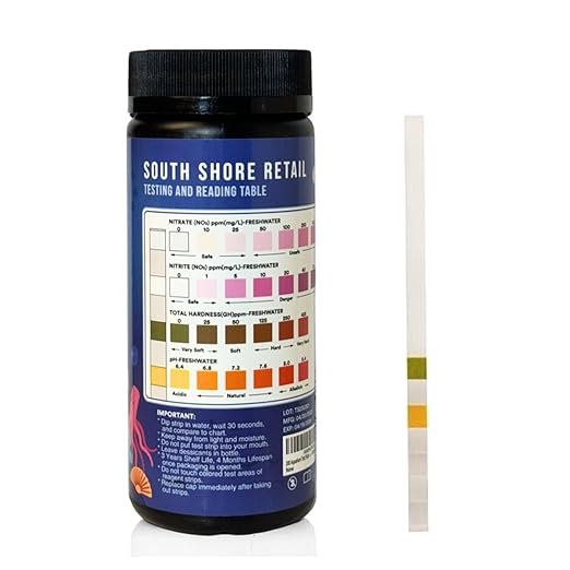 South Shore Retail - 200 Aquarium Test Strips - for Fish Tank or Pond - Lowest Price Per Strip On Amazon! - High Accuracy - Tests for Nitrate, Nitrite, PH, and Water Hardness - Aquarium Water Test Kit