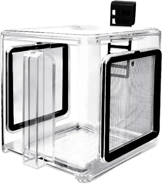 Acrylic Aquarium Fish Tank Breeder Box – Detachable Isolation Box for Ornamental Fish Breeding and Spawning