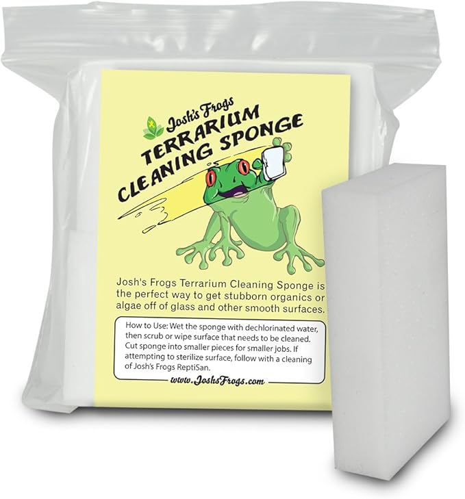 Josh's Frogs Terrarium Cleaning Sponges (4 Pack)