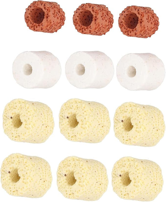 4 in 1 Filter Media, Natural Sand Gravel Soil Mixture Aquarium Biological Filter Media with Durable Natural Materials, for Fish Tank Pond Hanging Filters Water Tanks