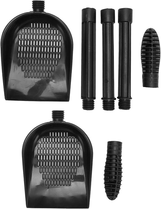 Fish Tank Sand Shovel, Aquarium Gravel Shovel with Extendable Handle, Water Leakage Design for Easy Cleaning, Multifunctional PVC Shovel for Pet Feces and Fish Tank Filter Material