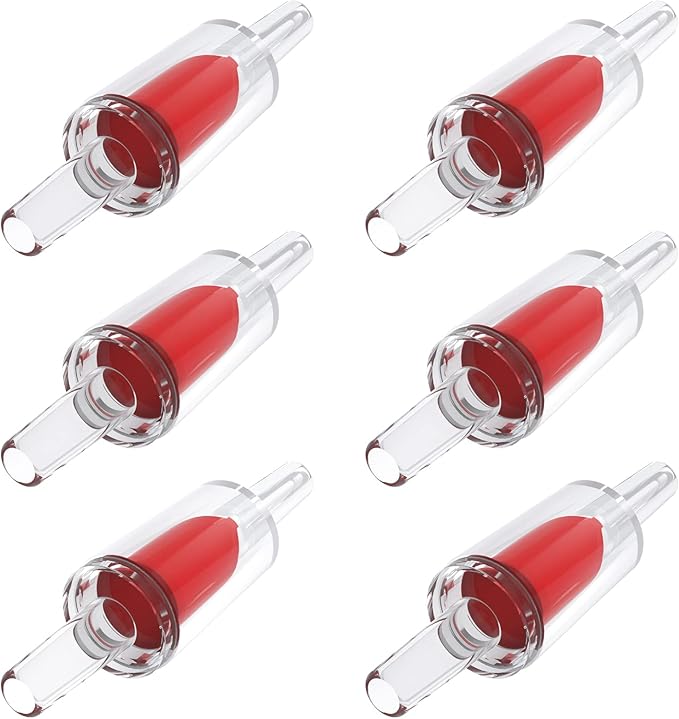 Pawfly Aquarium Check Valves Plastic One Way Non-Return Check Valve for Fish Tank