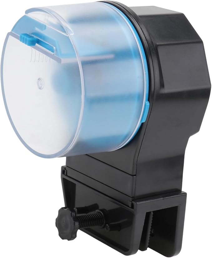 POPETPOP Aquarium Fish Feeding Device Automatic Turtle Feeder Decorative Feeder Easy to Clean Fish Tank Accessory