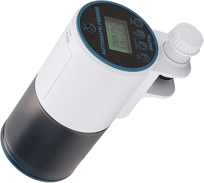 Intelligent Fish Feeder with Adjustable Feeding Time and Modes Great for Busy Aquarists and Everyday Use Feeding Automatic Feeder