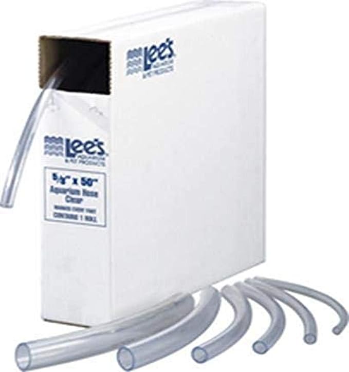 Lee's Flex Aquarium Tubing, Clear, 1/2-Inch by 100-Foot